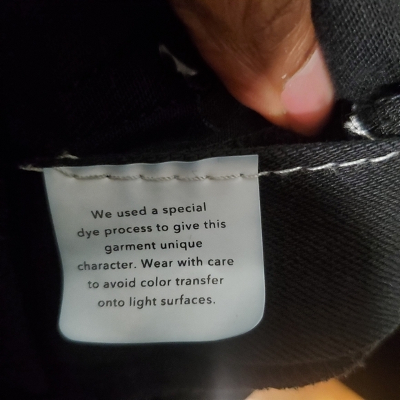 DL1961 Womens Hepburn Wide Leg High Rise Vintage 31" Black Size 26" High Waist - Picture 11 of 13